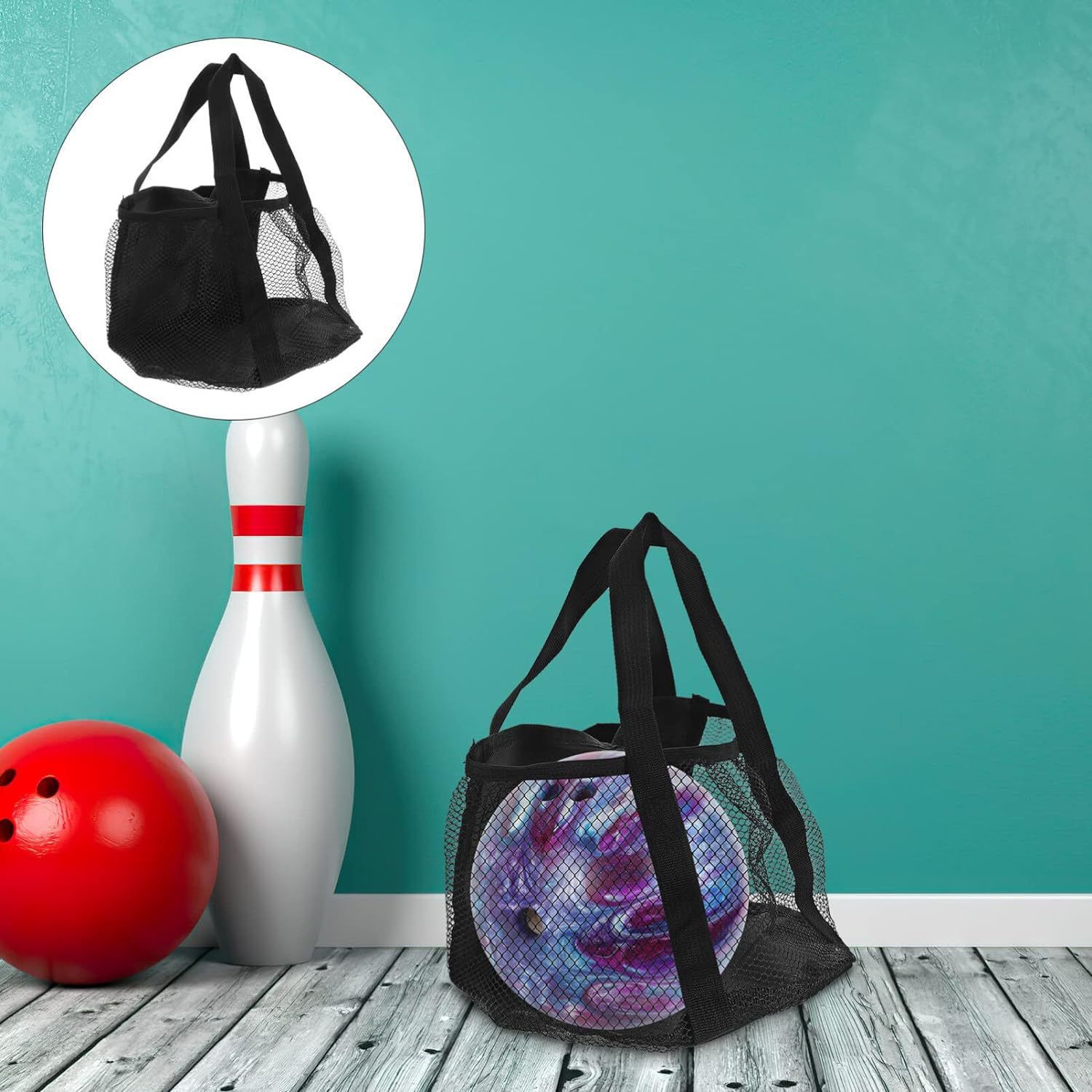 Bowling Tote Bag Outdoor Bowling Tote Outdoor Bowling Bag Large Bowling Bag view 2
