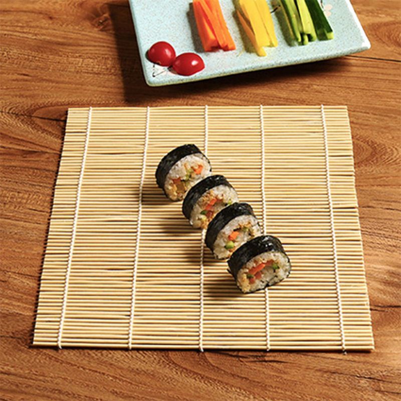 1PCS Sushi Roll Maker,Portable Sushi Roll Maker Bamboo Sushi Mat Sushi Rolling view 2