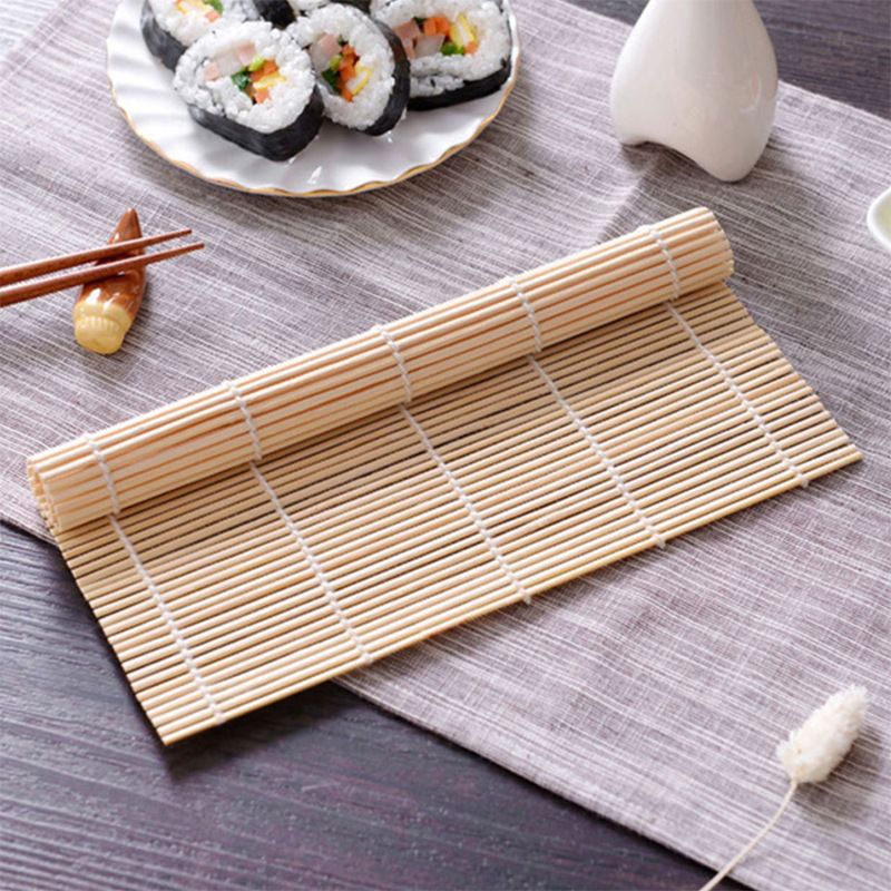 1PCS Sushi Roll Maker,Portable Sushi Roll Maker Bamboo Sushi Mat Sushi Rolling view 3