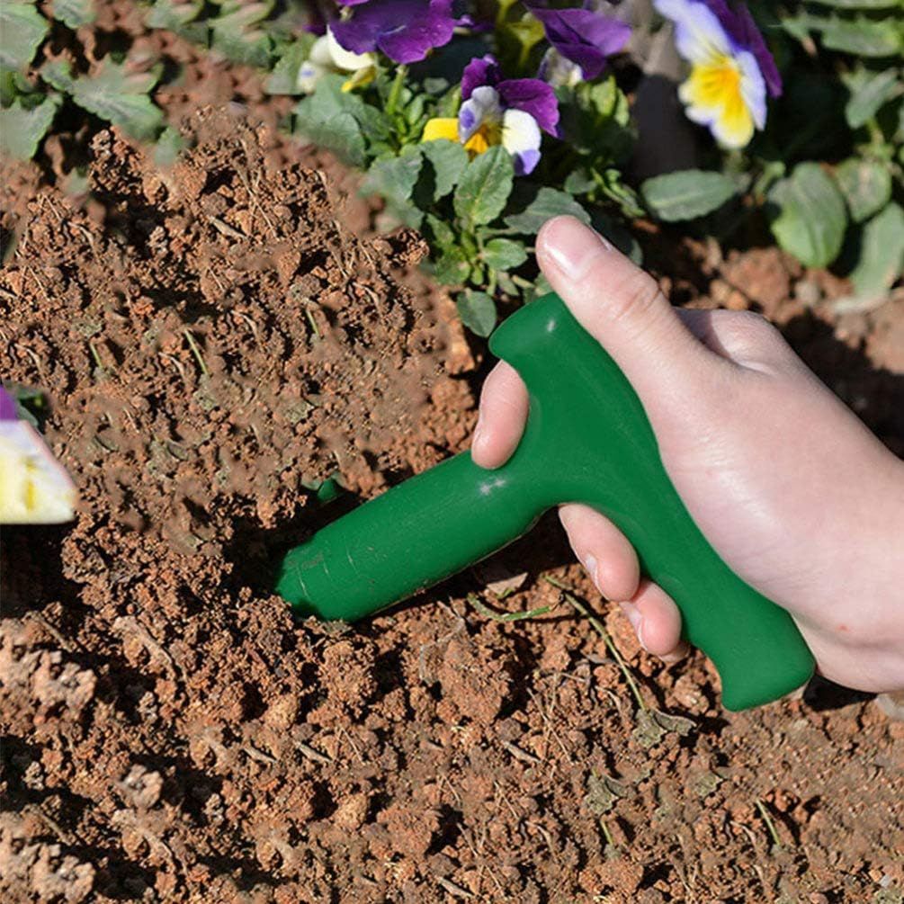 Teensery Plastic Garden Hole Punch Planting Weeding Transplanting Seedling view 3