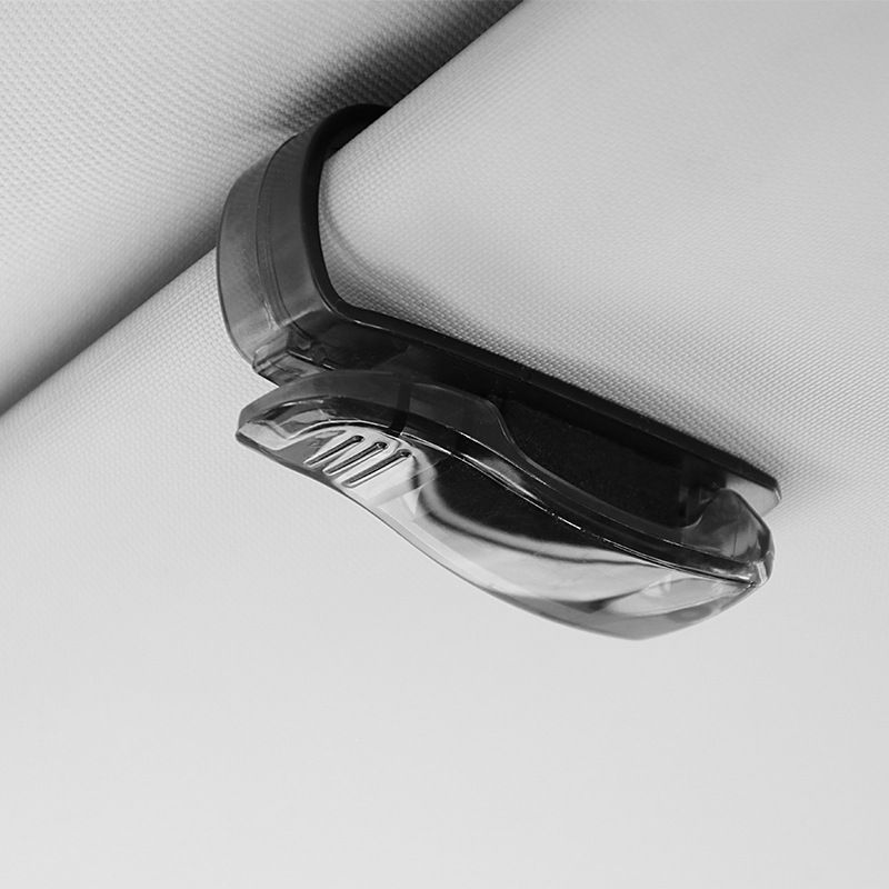 2Pcs Sunglass Visor Clip Sunglasses Eyeglass Holder Car Auto Reading Glasses view 3