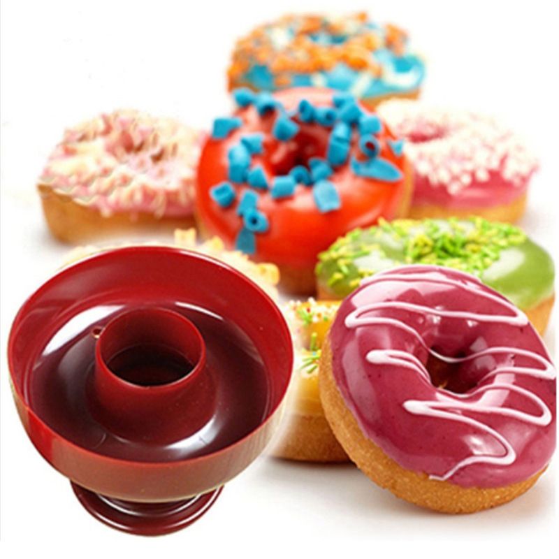 2 Pcs cake stencil donut mould maker donut baking molds circle stencil view 4