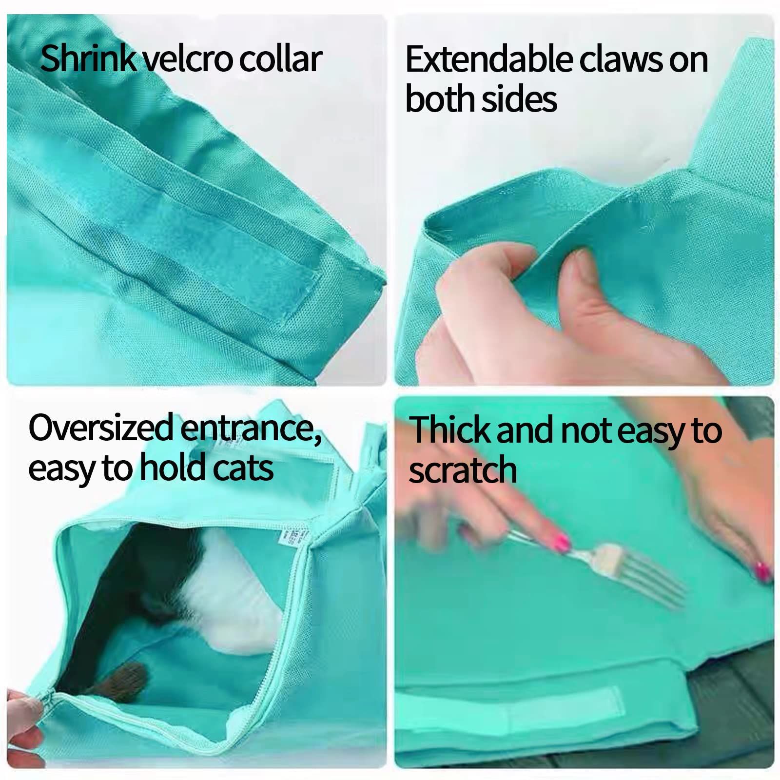 Cat Bag Pet Carrier Pet Cat Grooming Sack Pet Cat Travel Handbag Adjustable view 2