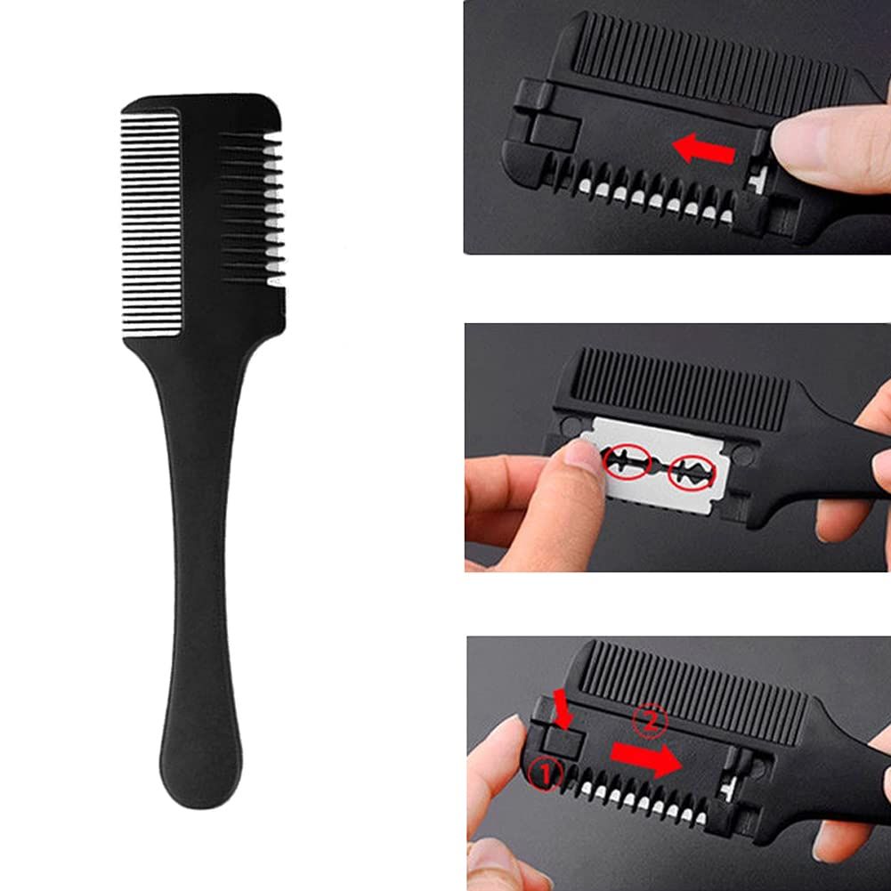 Comb Hair Thinner Comb Hair Trimmer Hair Styling Razor Comb Hair Cutter Razor view 2
