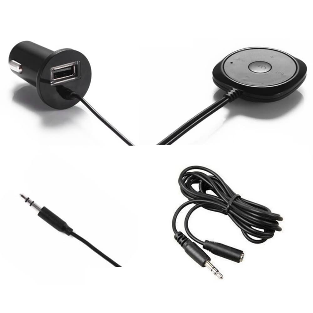 Bluetooth Car Kit, Car Bluetooth-Compatible Audio Receiver 3.5mm view 4