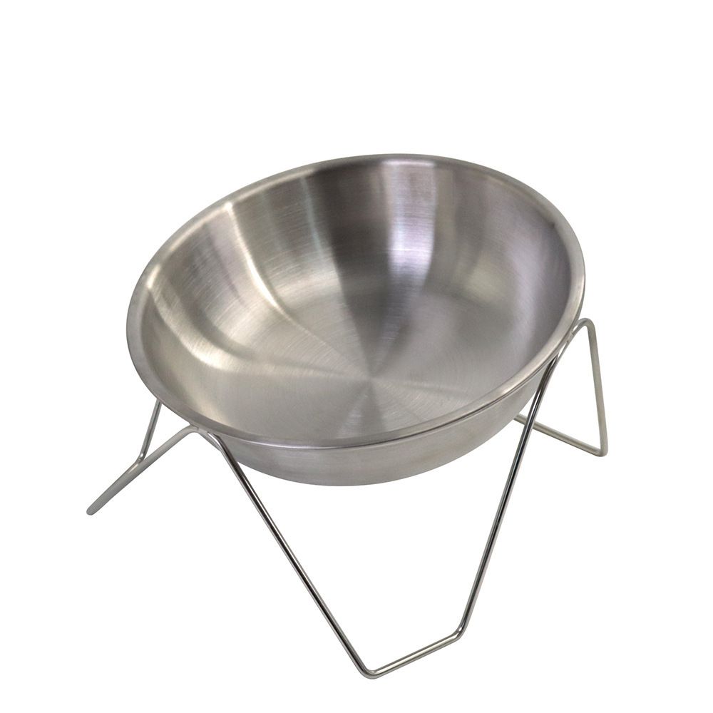 Elevated Dog Bowls, Dog Bowl with Stainless Steel Bowl, High Capacity Dog Food