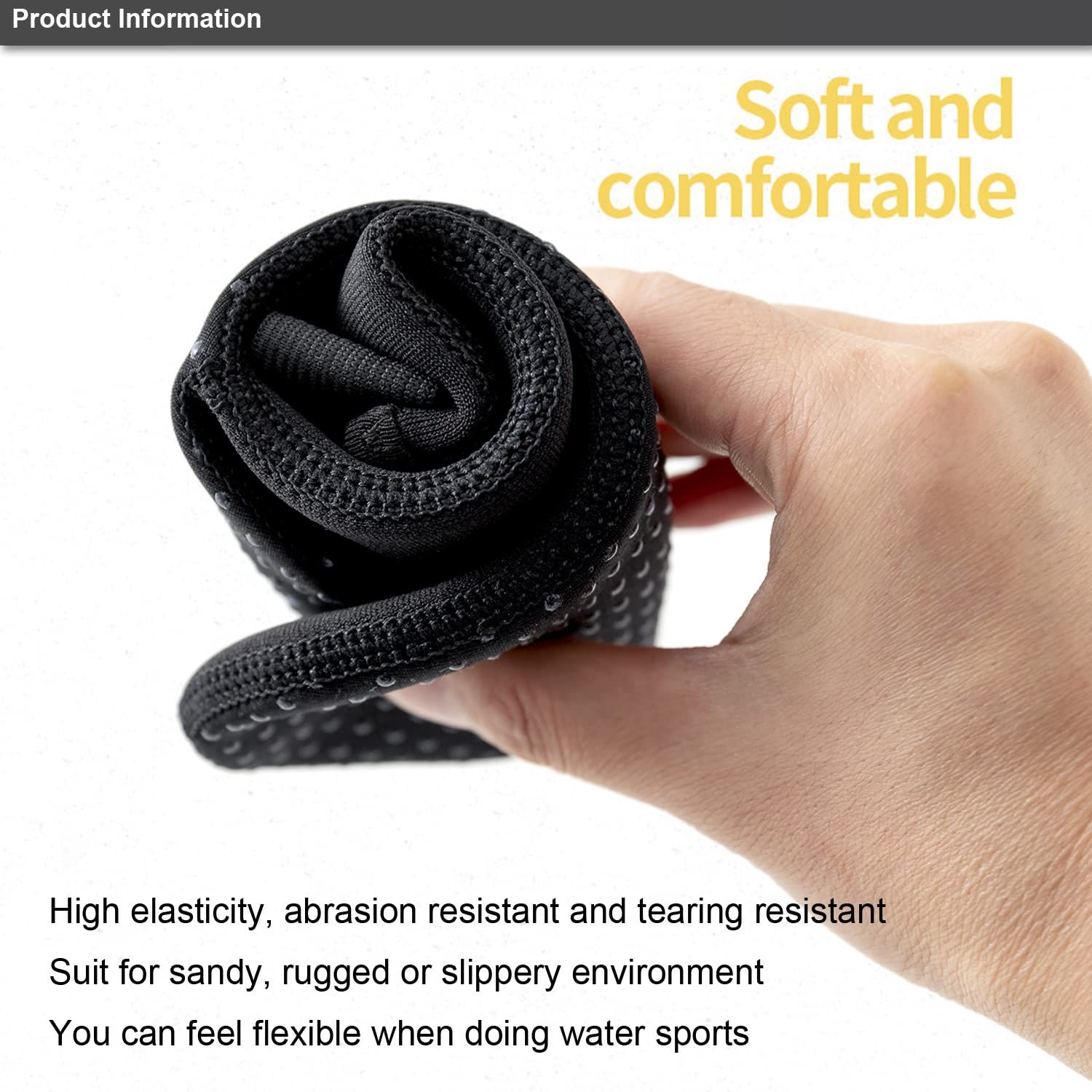 Diving Socks, 3MM Neoprene Socks Surf Booties Dive Booties Dive Boots Suit for view 3