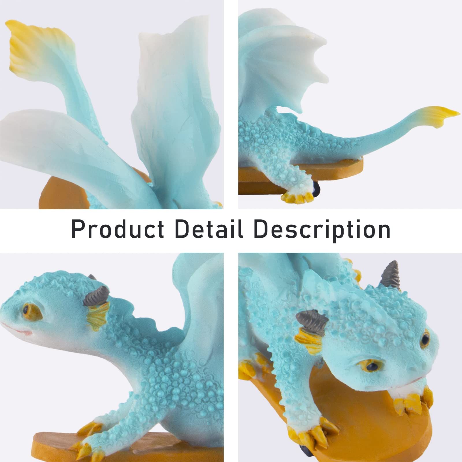 Dragon Statue Mini Dragon Figurine view 3