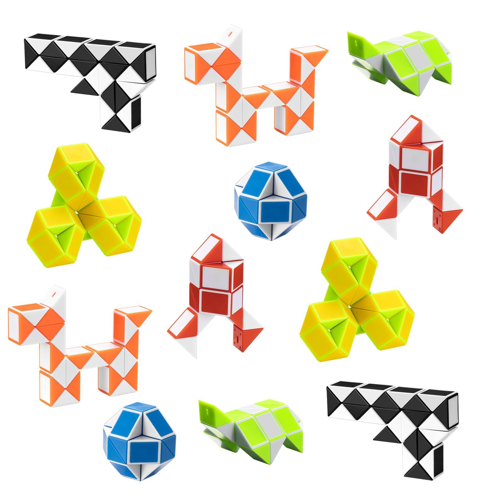 12pcs Party Favors, Cube Mini Twist Puzzle, Prizes,Classroom — image 1