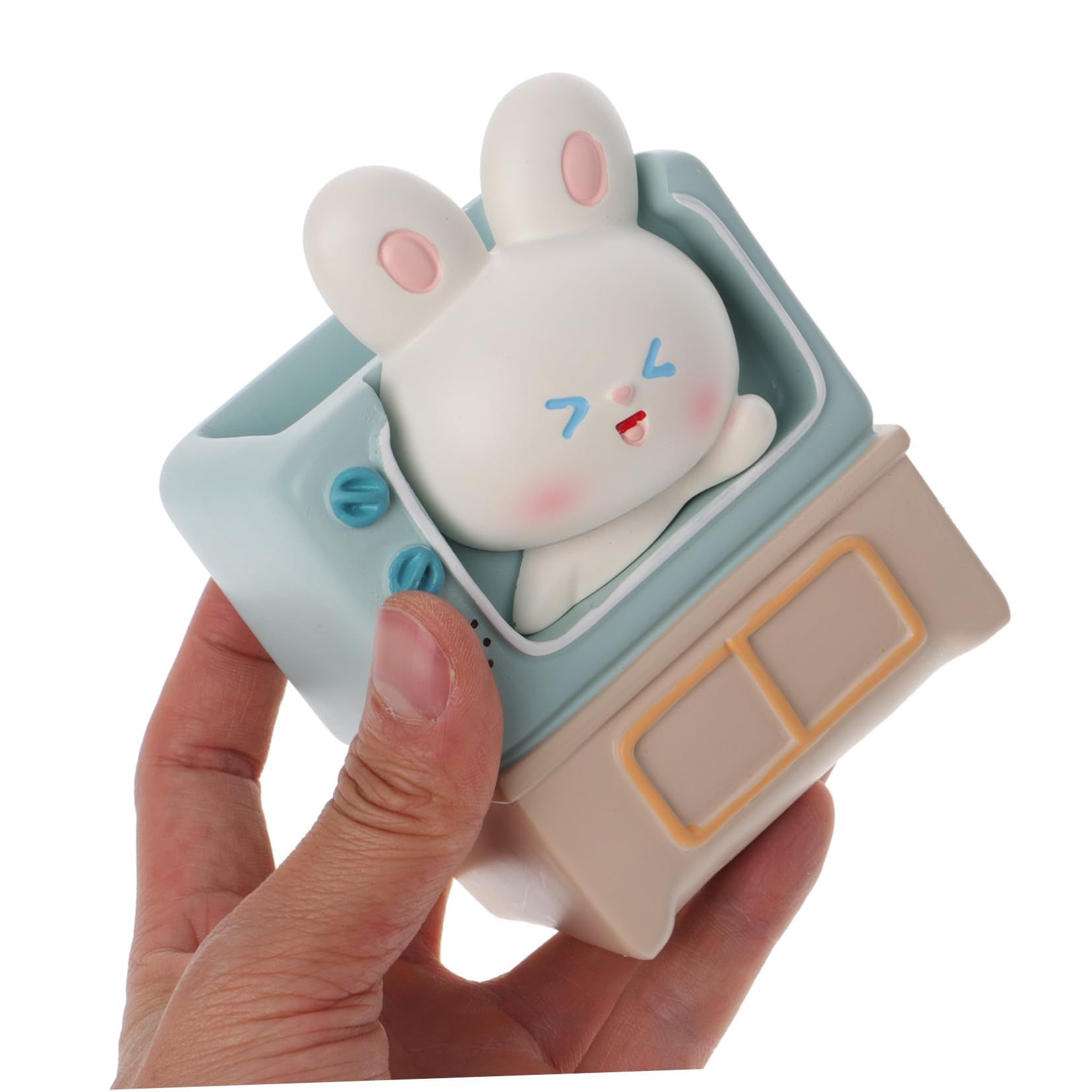 Rabbit Pillow Pen Holder Desk Decorations for Office Mini Decor Kids Decor view 5