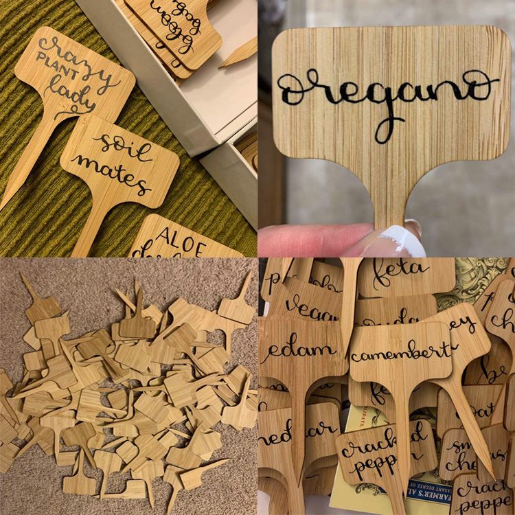 50pcs Plant Label Garden Label Stakes Sign Garden Stake Tags Garden Labels view 4