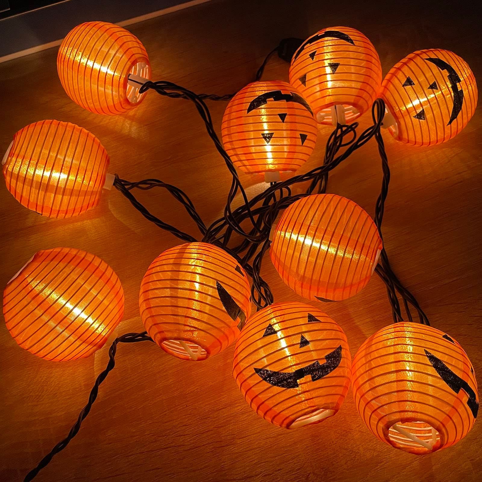 Fall and Halloween Decorations 1.5 meters with 10 lights Halloween String view 5