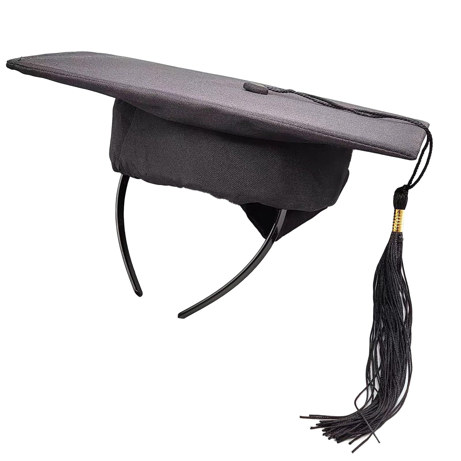 2Pcs Graduation Cap Headband Secures Your Headbands Upgrade Insert Hairstyle view 2