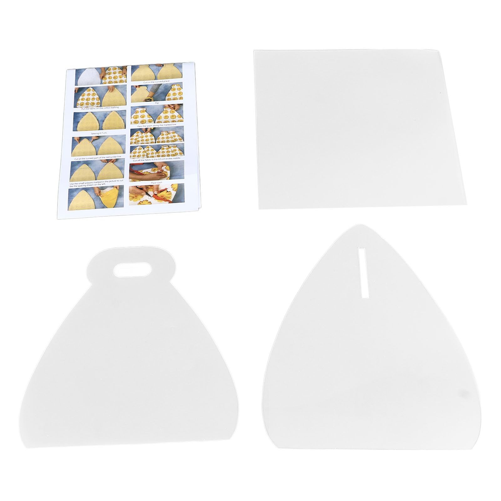 Gift Box Template Sewing Template DIY Hand Patchwork Quilting for Box Food view 4