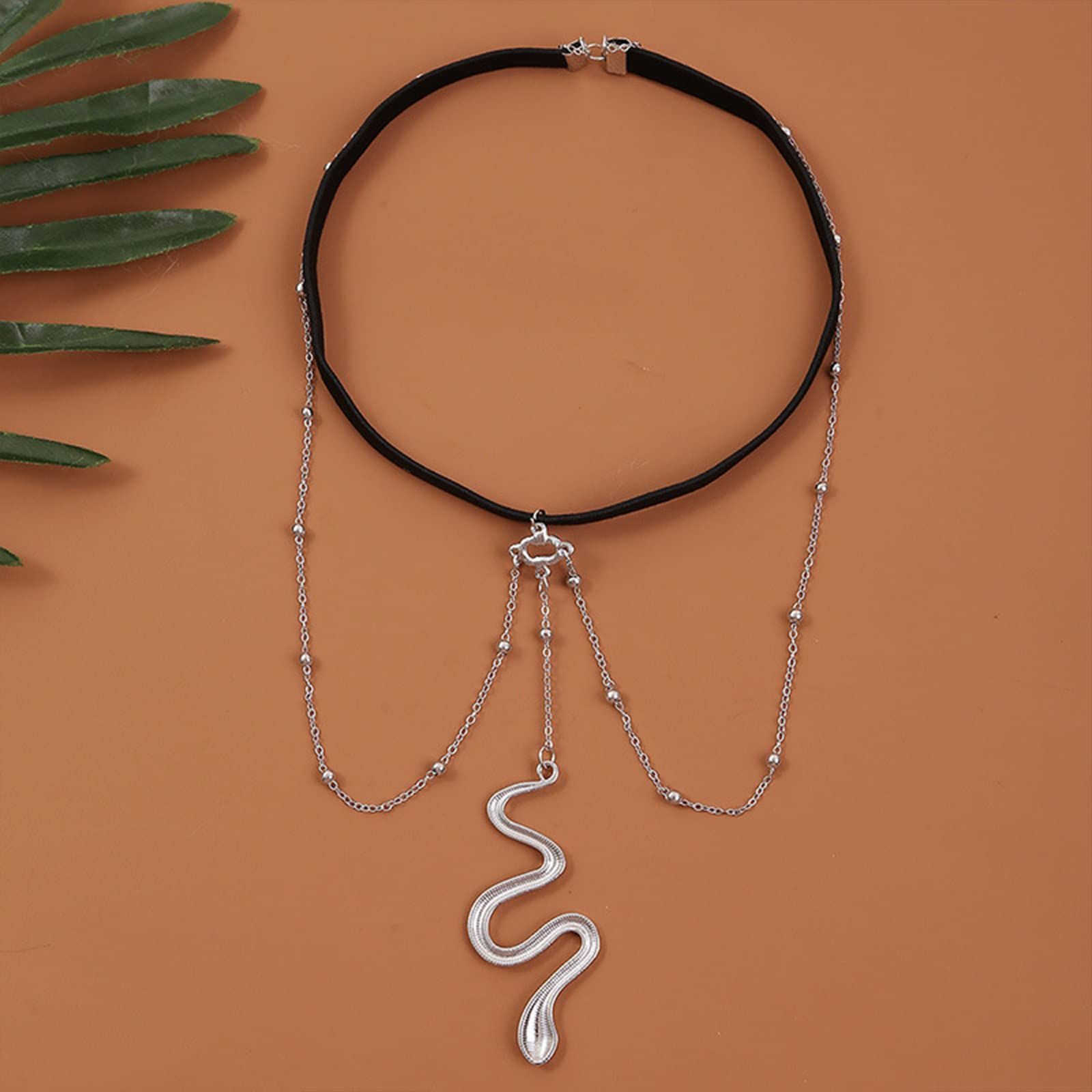 Snake Leg Chain Jewelry for Women Sexy Thigh Chain for Girls Boho Body Chain