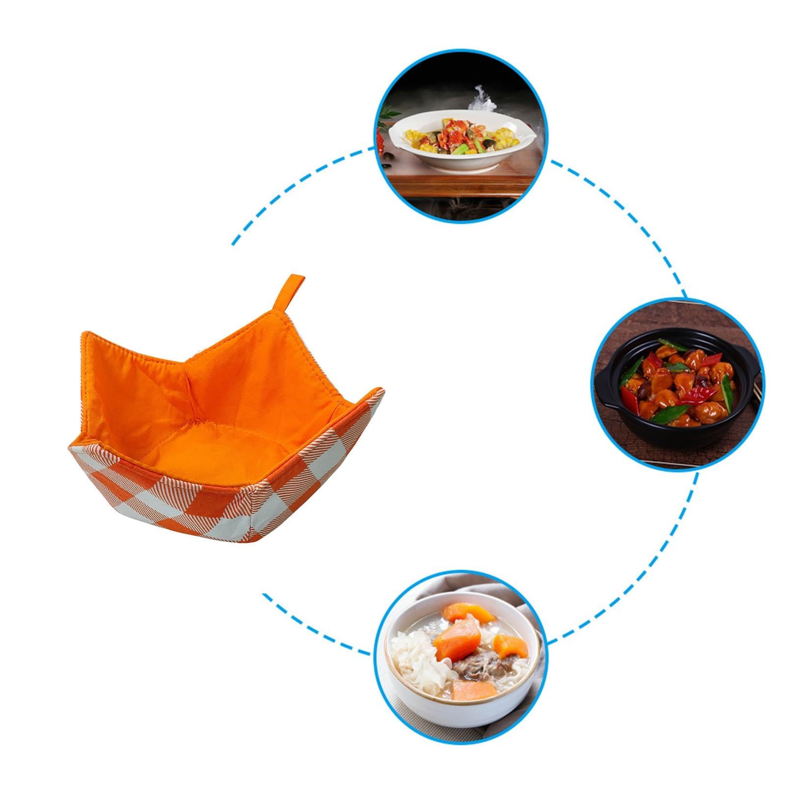 Cloth Heating Bowl Cover view 2