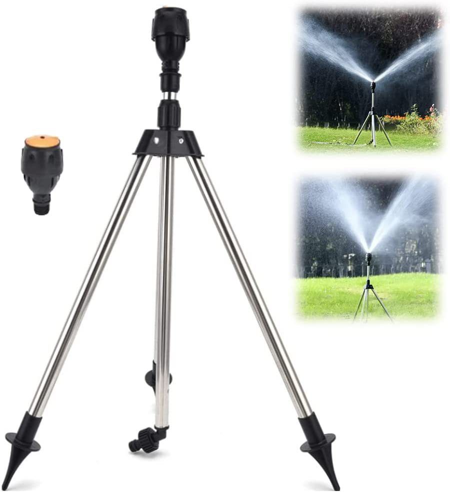 Rotating Tripod Sprinklers Yard view 5