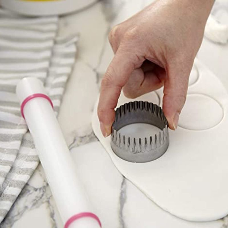 Adjustable Rolling Pin with Removable Rings Non Stick Rolling Pin for Dumpling view 2