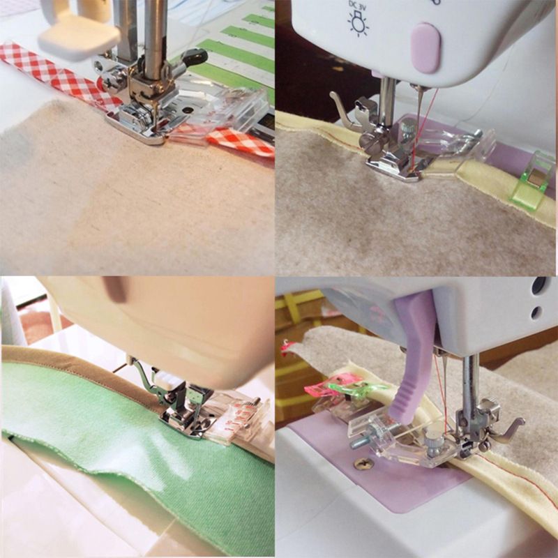 1 pcs Snap-on Adjustable Bias Binder Foot for Sewing Machine view 2