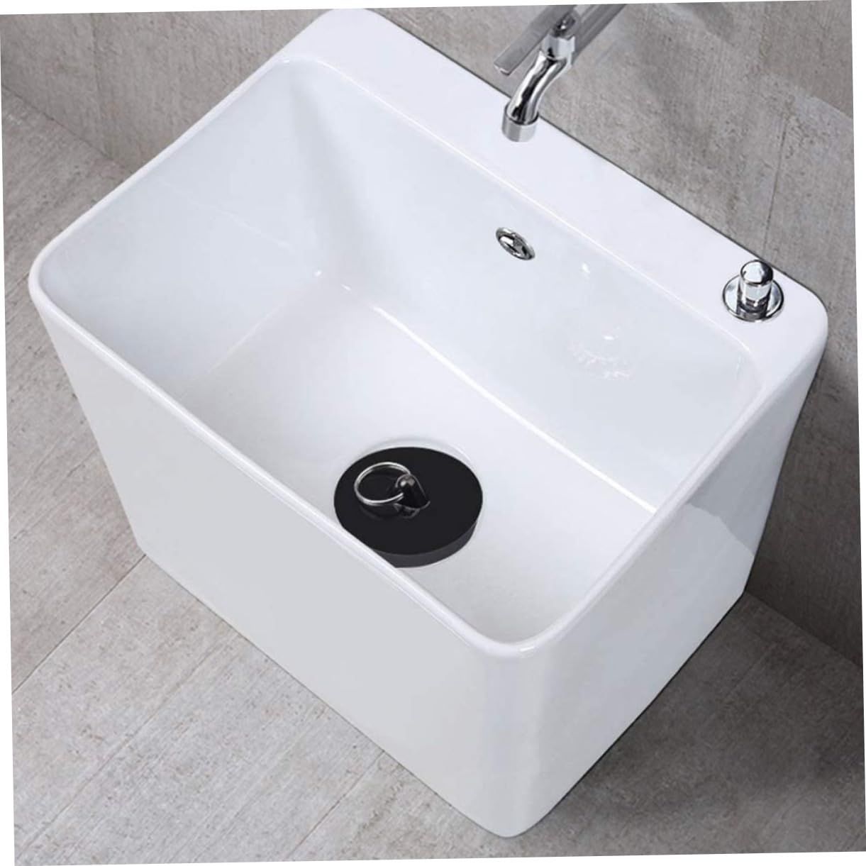 2Pcs Sink Stopper Bath Tub Drain Stopper Seal Sink Bathtub Plug Universal Sink view 5