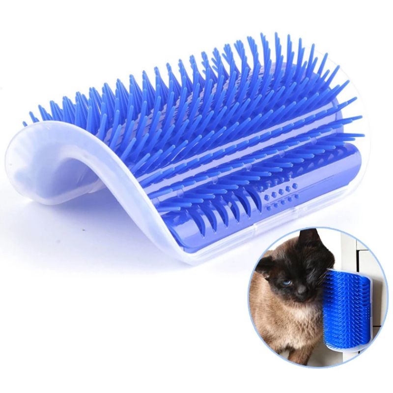 Scratchy hair rubbing device cat corner massage fixed hair removal brush view 4