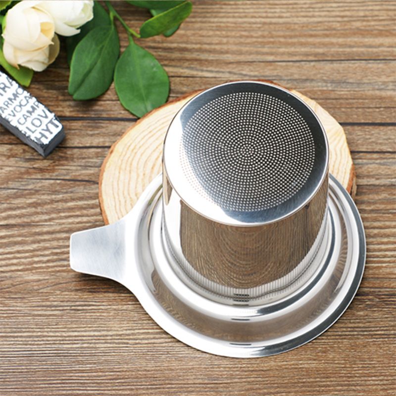 stainless steel, tea trainer, used to hang on teapots view 3