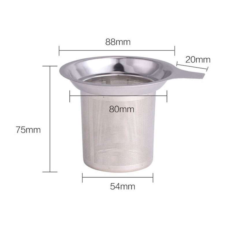 stainless steel, tea trainer, used to hang on teapots view 4