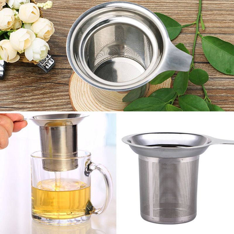 stainless steel, tea trainer, used to hang on teapots view 5