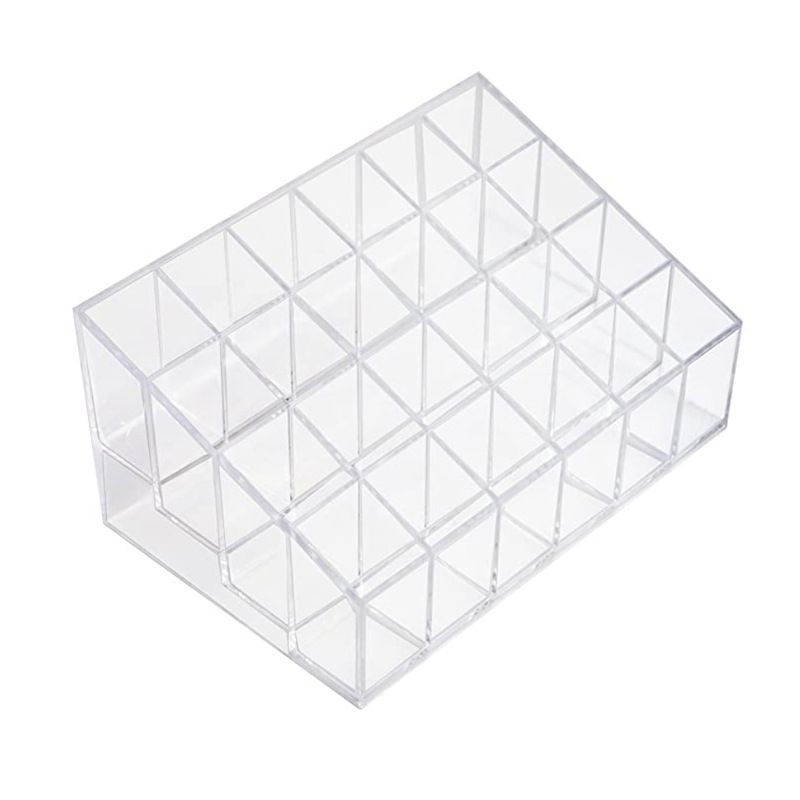Super Outlet Transparent Cosmetic Makeup Organizer for Lipstick