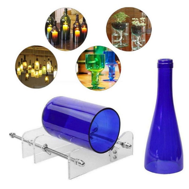 Romantic Valentine's Day Glass Bottle Cutter view 2