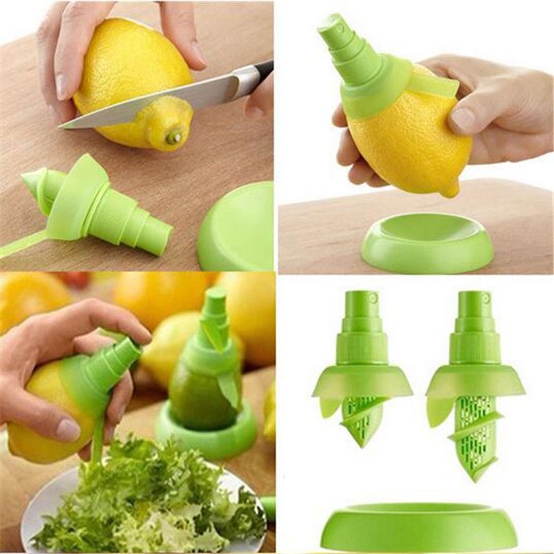 1 set of Kitchen Accessories Creative Lemon Sprayer Juice lemon Citrus Juicer view 3