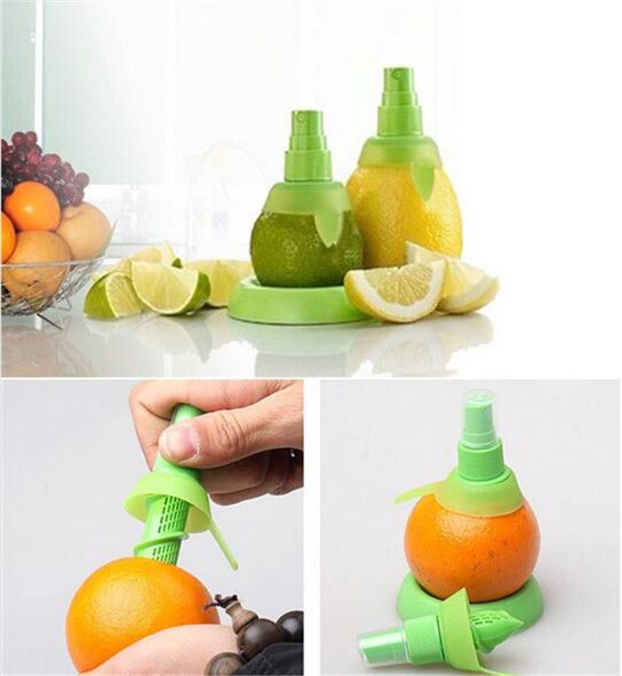 1 set of Kitchen Accessories Creative Lemon Sprayer Juice lemon Citrus Juicer view 4