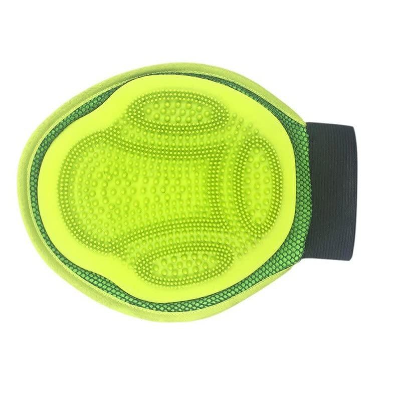 Pet Brush Glove Grooming Glove Deshedding Brush Gloves Dog Comb Cats Bath