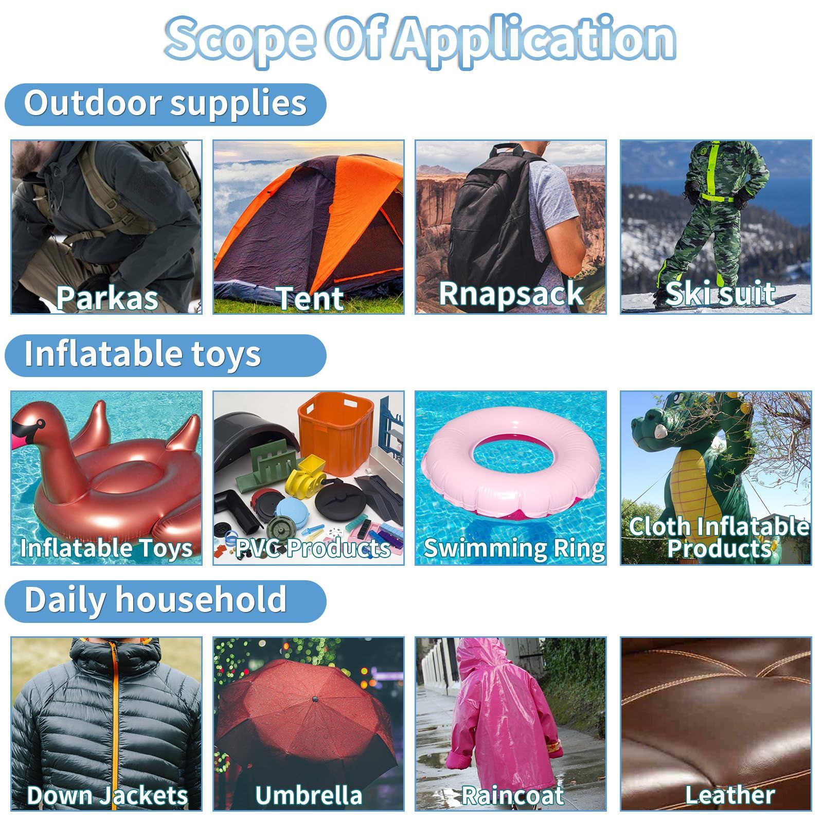 Inflatable Patch Repair Kit Waterproof view 4