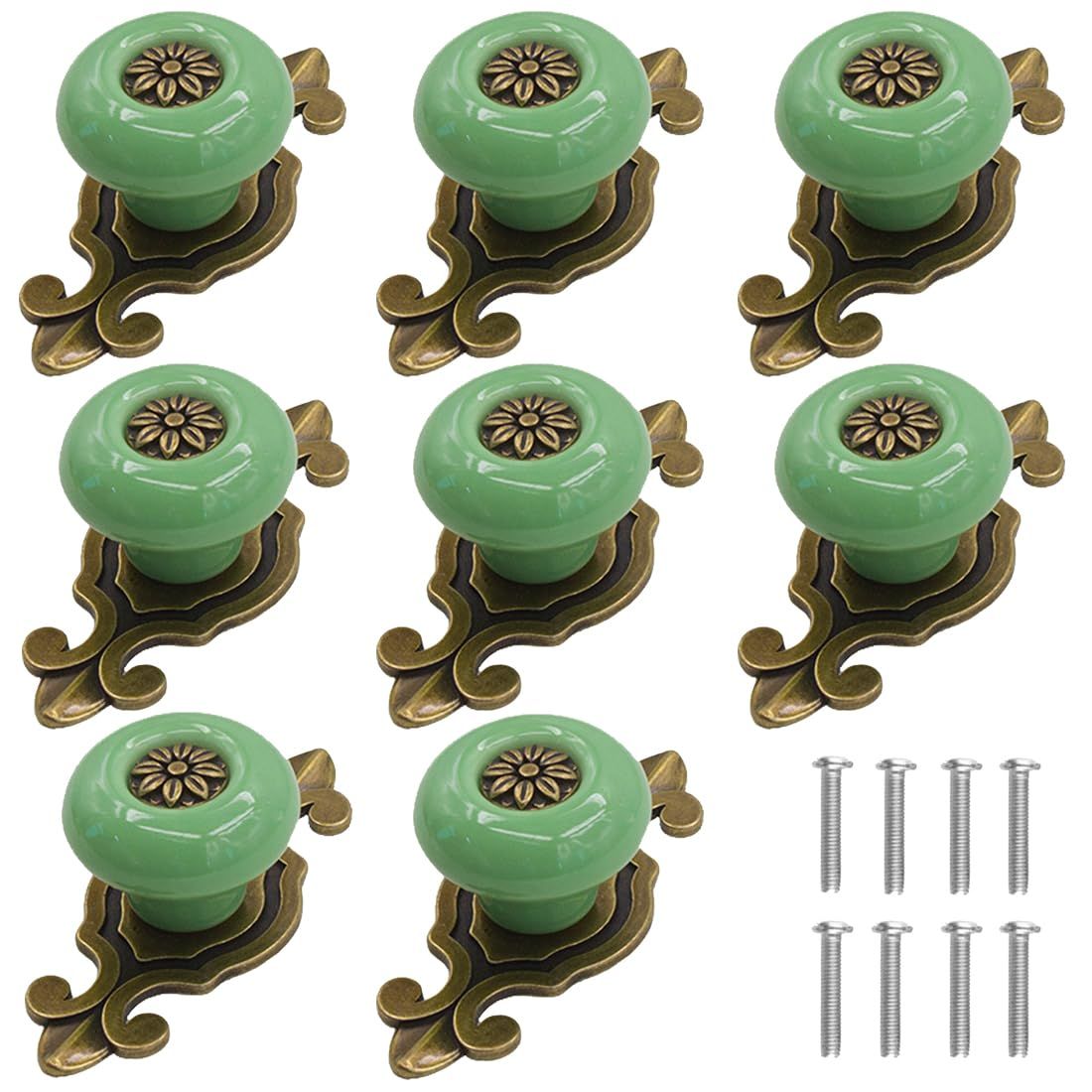 Ceramic Retro Cabinet Knobs — image 1