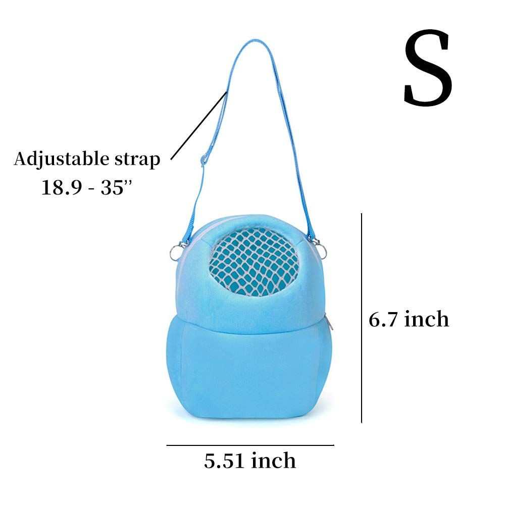 Pet Carrier Bag, Portable Outgoing Travel Handbags with Nylon Straps Small Pet view 2