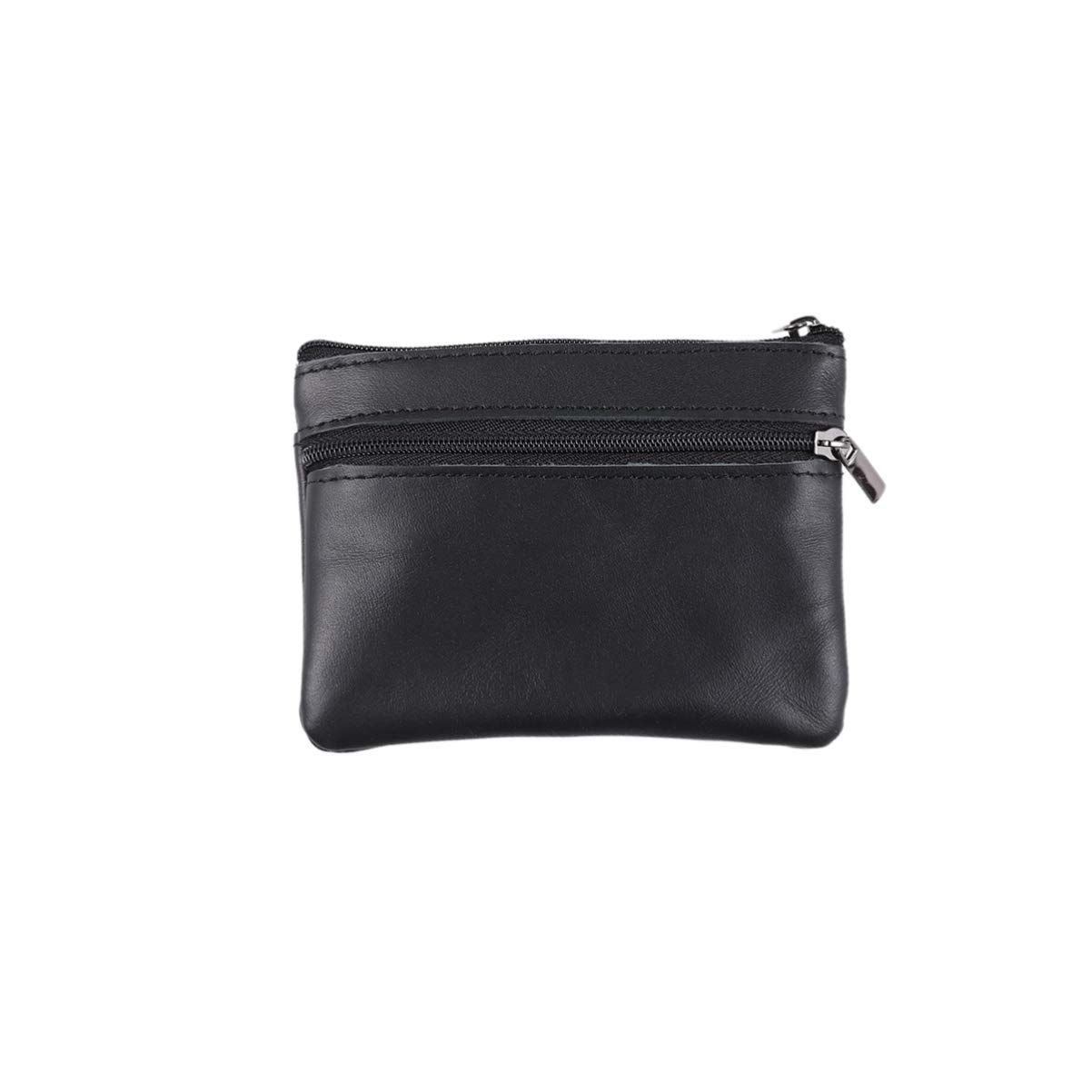 Cow Purse for Women Mini Wallet Retro Wallets for Unisex Mens Leather Wallet