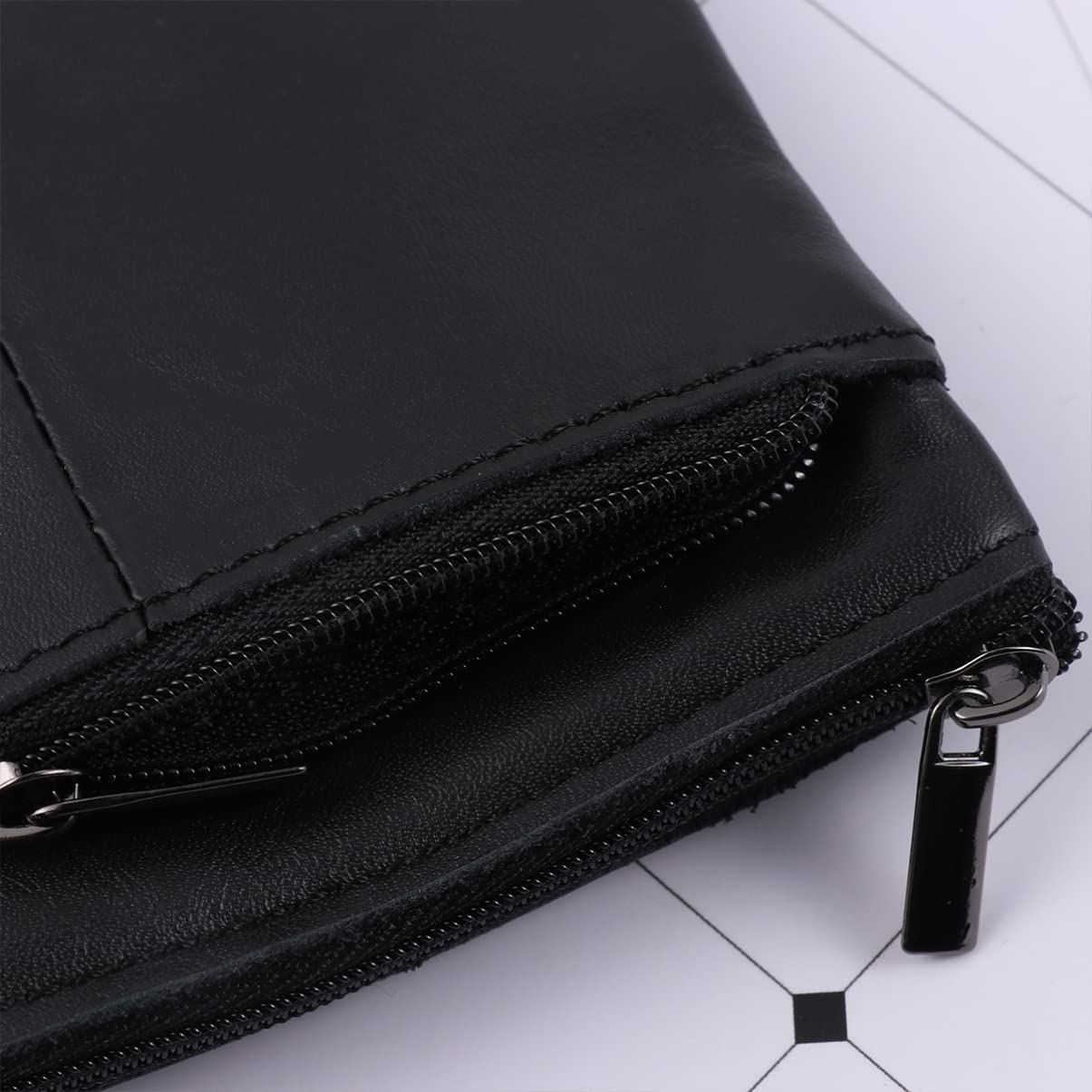 Cow Purse for Women Mini Wallet Retro Wallets for Unisex Mens Leather Wallet view 3