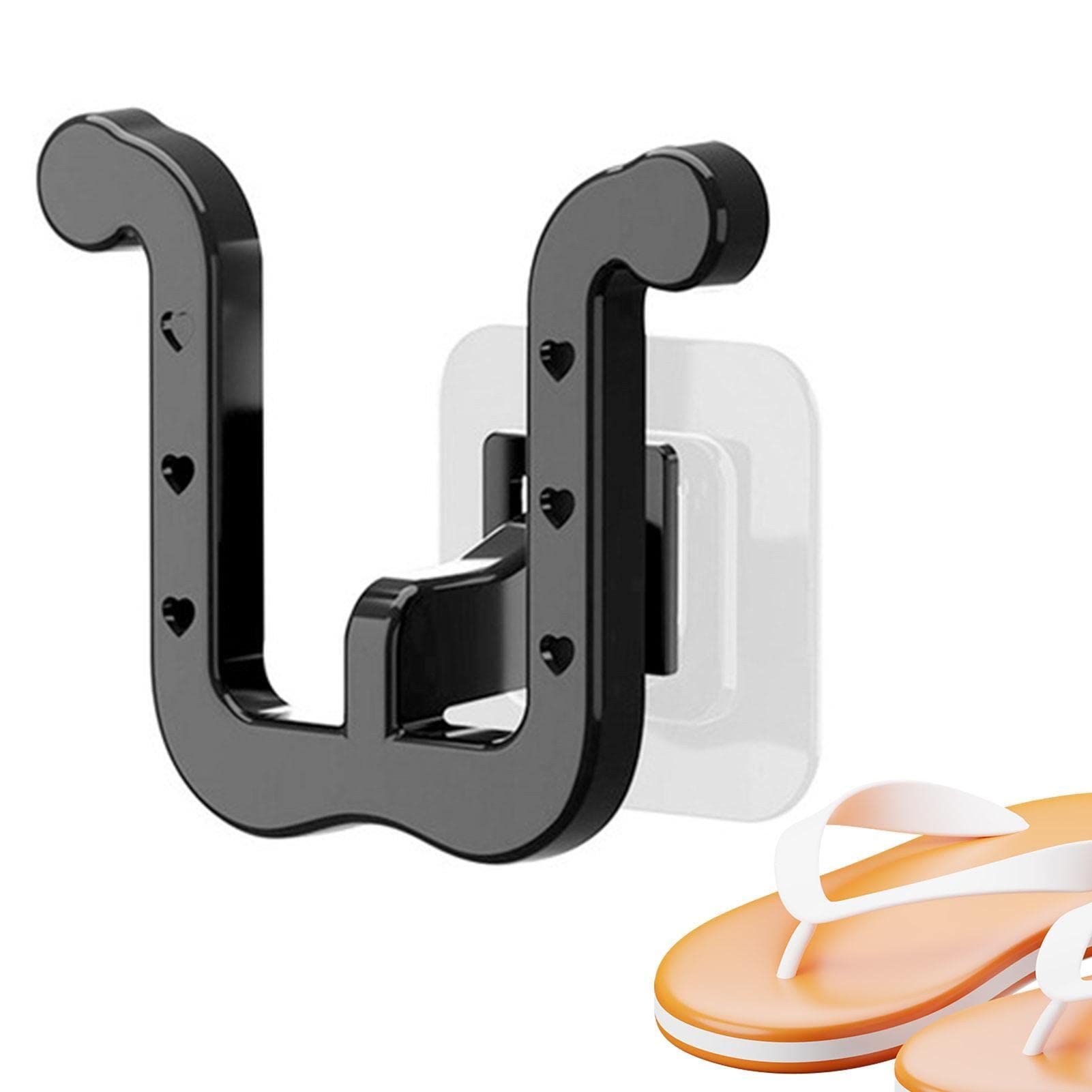 Shoes Holder Hook, Wall Adhesive Slipper Holder, Space-Saving Shoe Hook — image 1