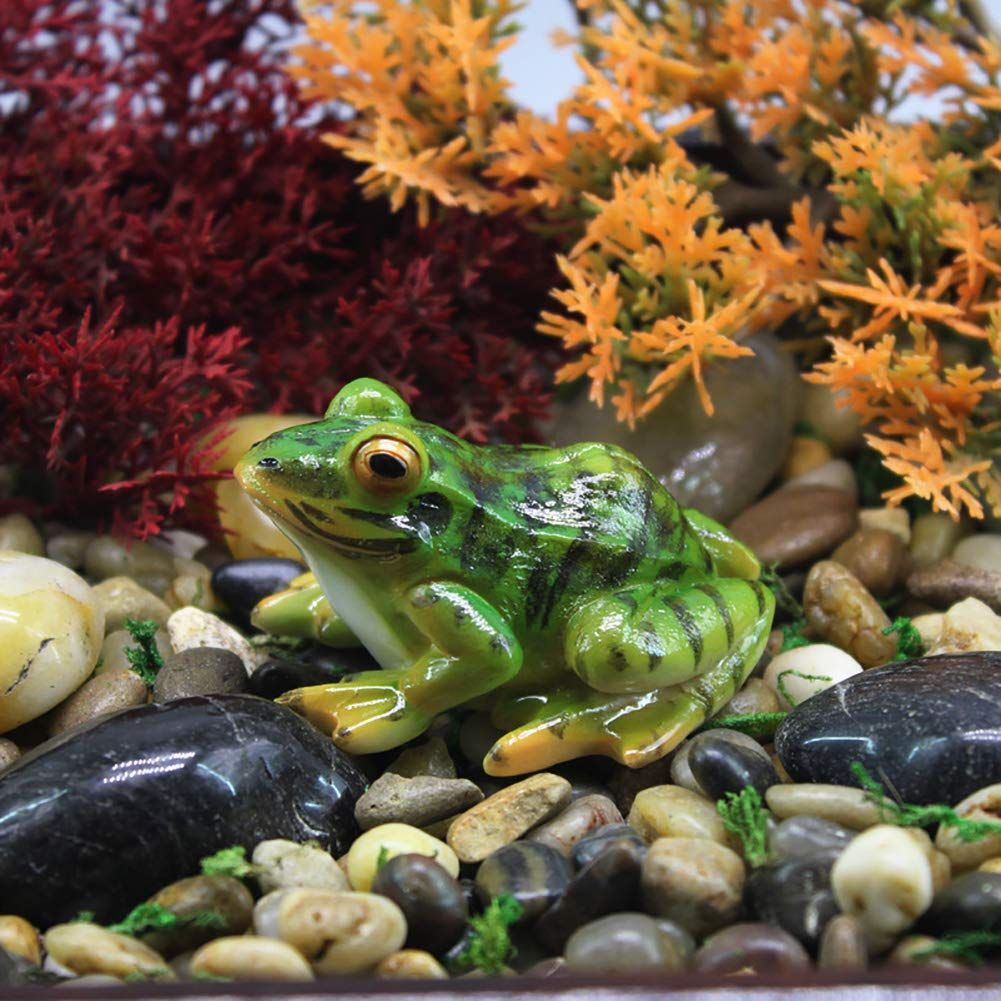 2pcs Miniature Frog Figurine view 3