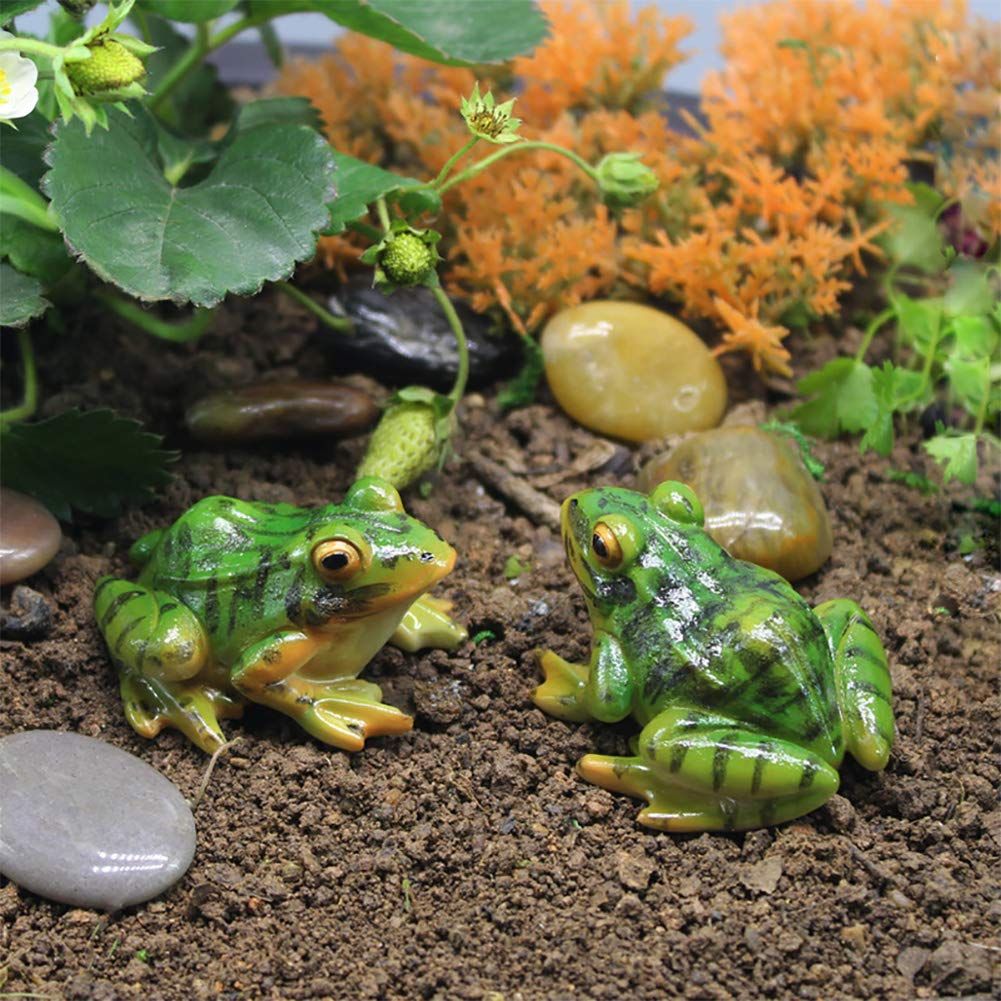 2pcs Miniature Frog Figurine view 4