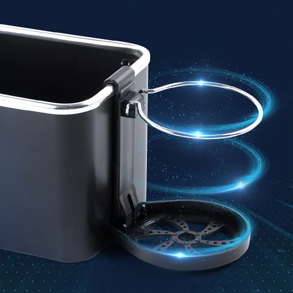 Upgrade Car Armrest Storage Box Water Cup Holder view 5