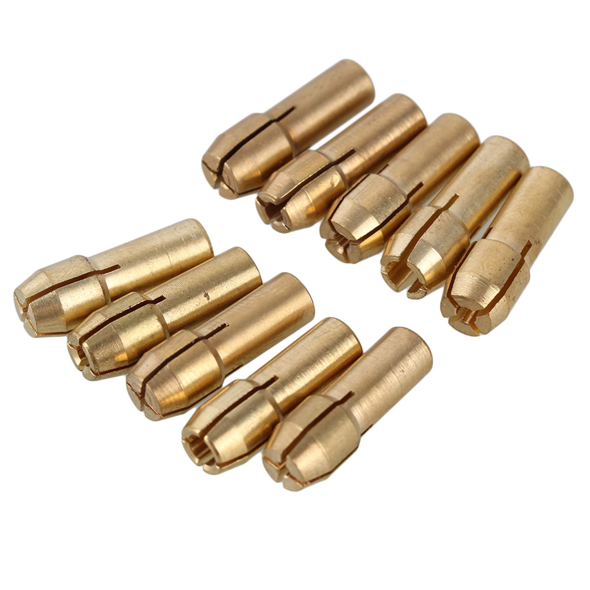 0.5-3.2mm Brass Collet Drill Chuck Fits Rotary Tools Electric Grinding Collect view 4