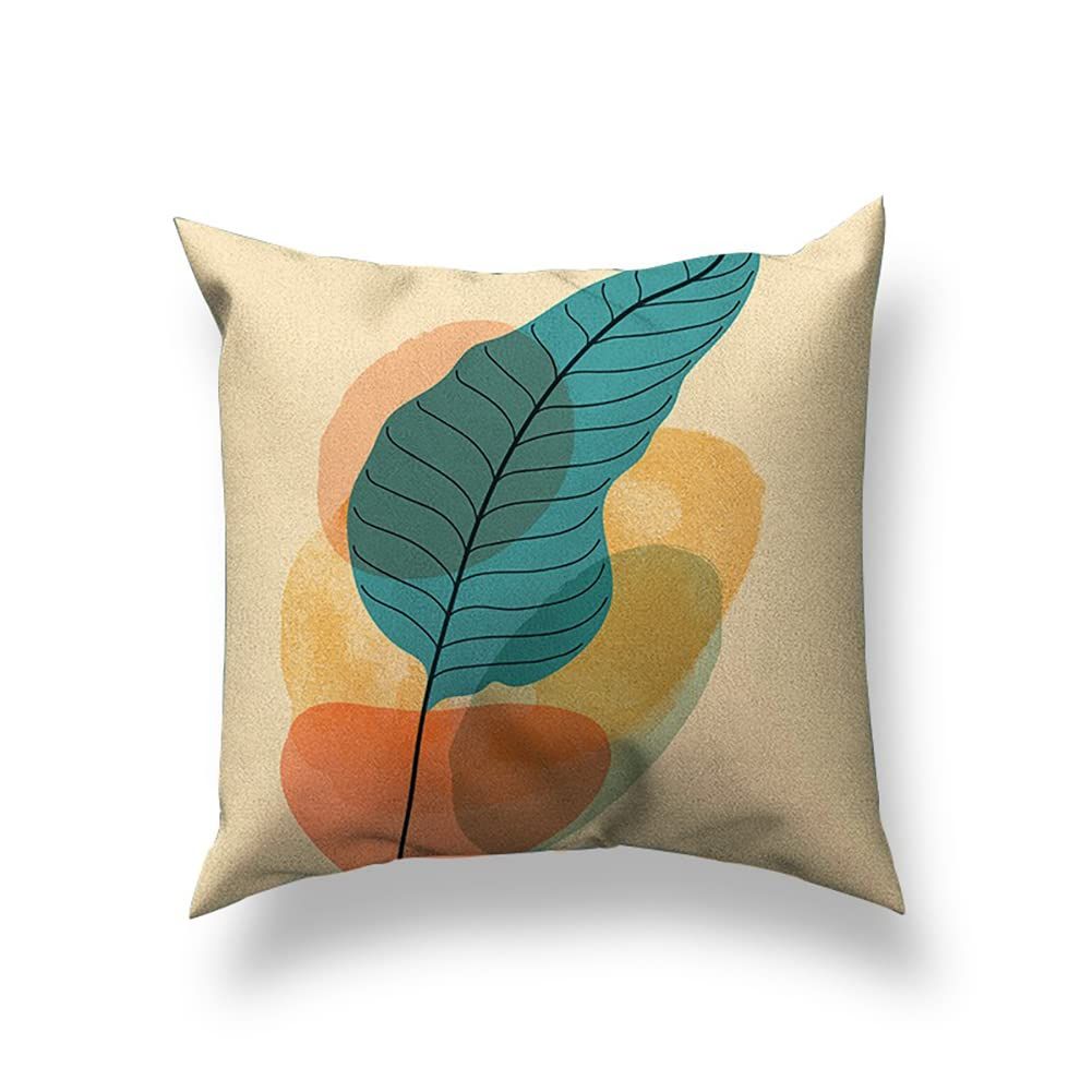Boho Throw Pillow Covers Abstract Art Farmhouse Pillow Cases Modern Minimalism view 5