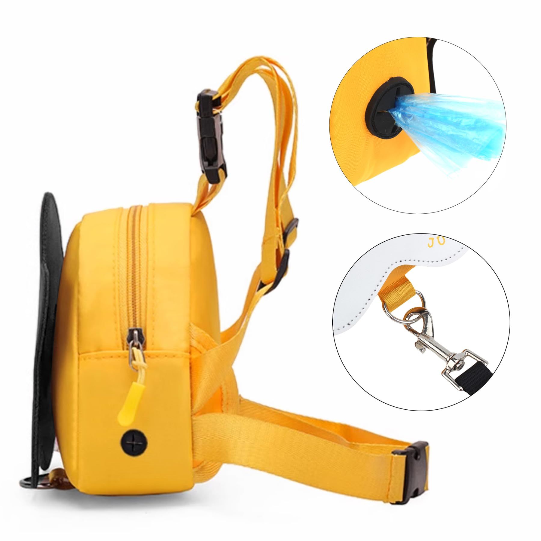 Puppy Self-Backpack with Strap Multifunctional Pet Treat Bag Dog Cat Christmas view 4