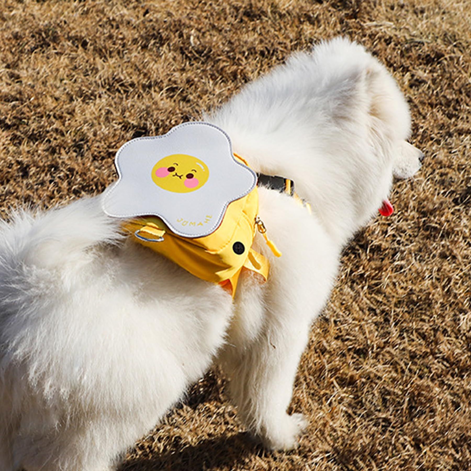 Puppy Self-Backpack with Strap Multifunctional Pet Treat Bag Dog Cat Christmas view 5