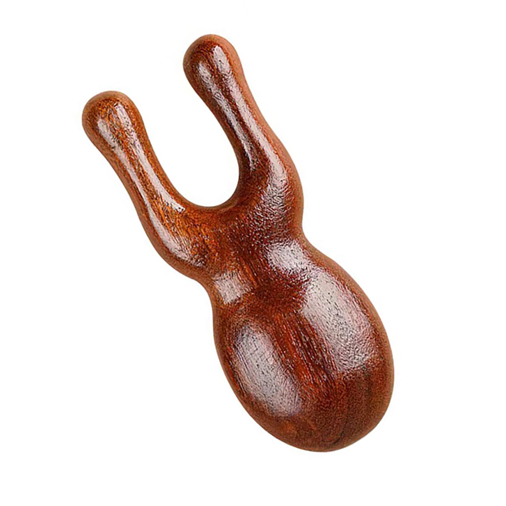 Wooden Nose Gua sha Massage Tools ，Manual Massager Tool for Eyes 、face，gua sha