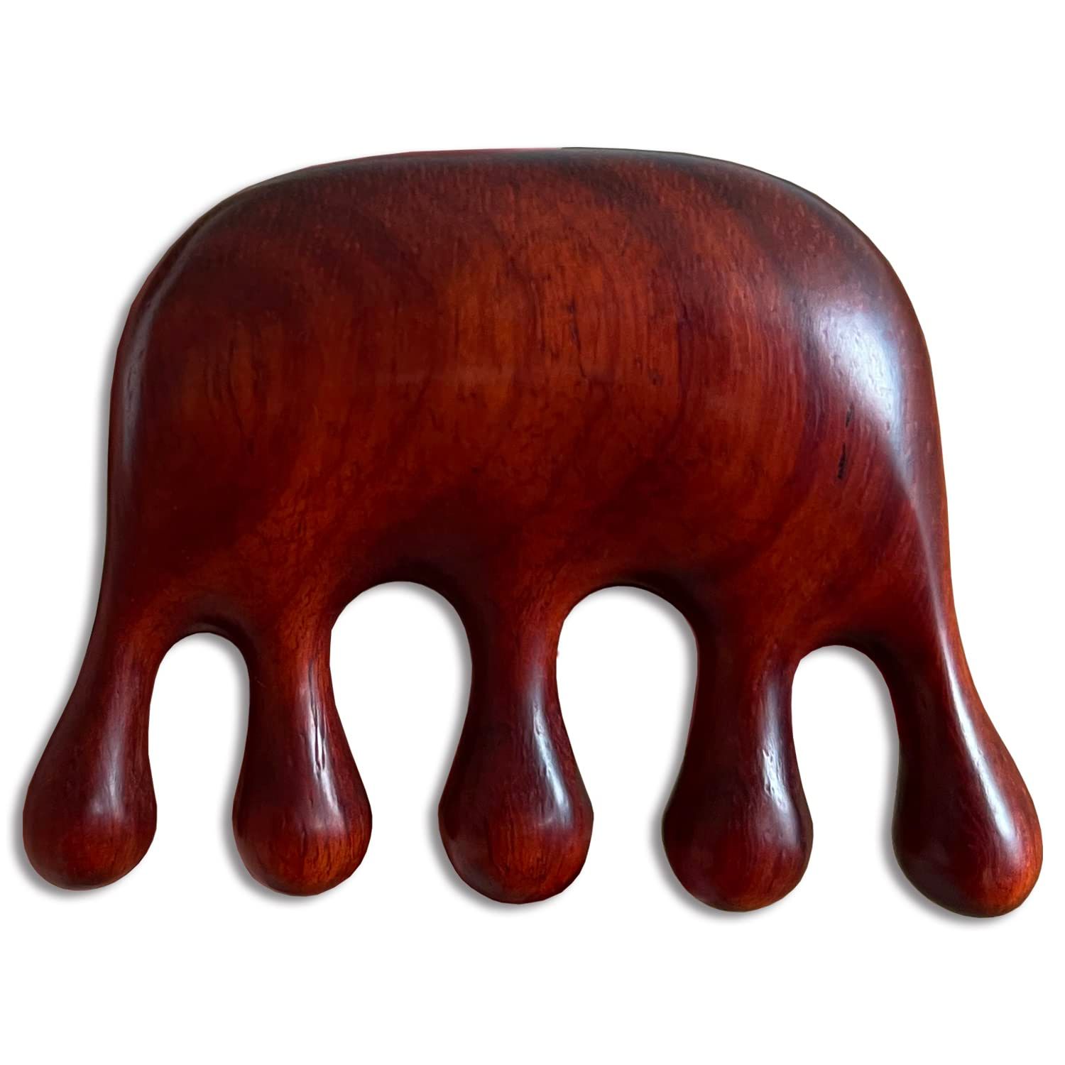 Wooden Massage Comb Gua Sha Wide Tooth Comb for Head Scalp