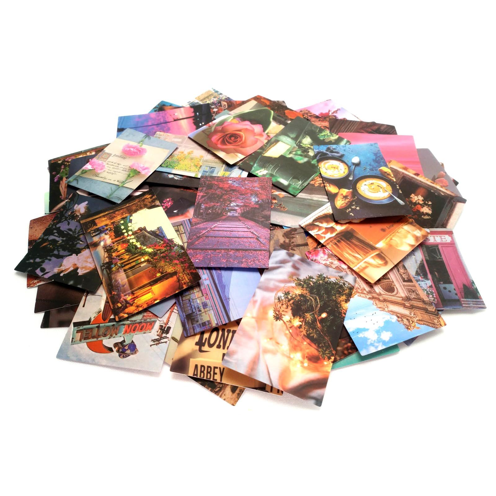 50Pcs Vintage Scrapbooking Stickers Supplies Kit view 3