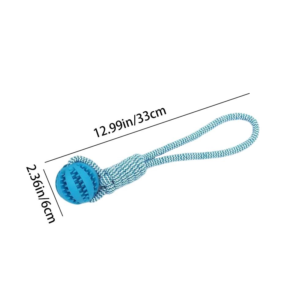 Dog Rope Ball Bite Resistance Training Ball Dog Toy with Rope Interesting Dog view 5